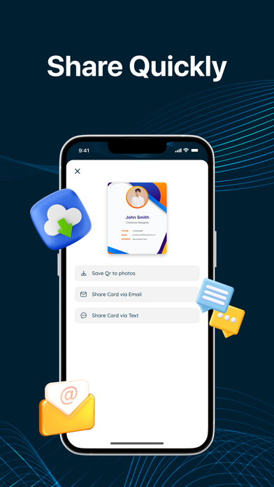 Business Card Scanner, Creator Screenshot