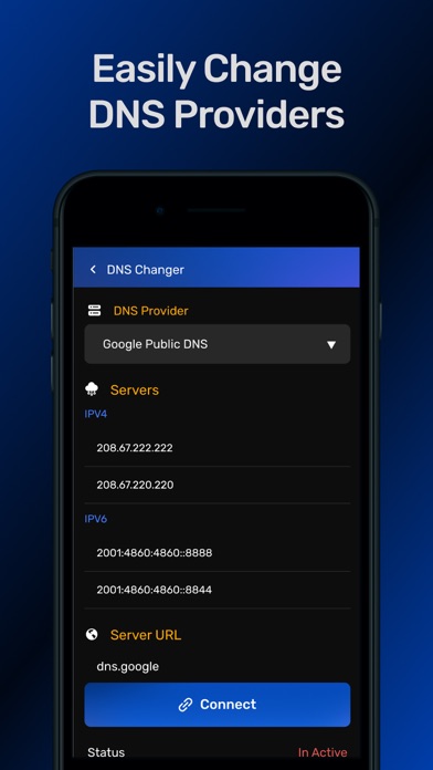DNS Changer - Secure VPN Proxy Screenshot
