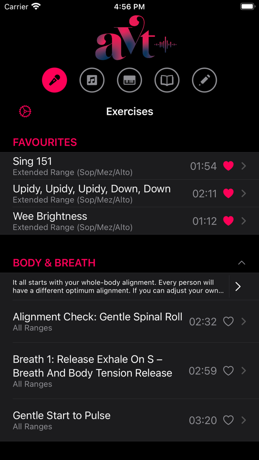 #3. Audition Vocal Toolbox (iOS) 由: K.M MCNAUGHTON & D MUSIL