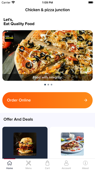Chicken & pizza junction Screenshot