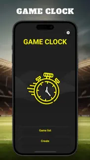 game clock by event wizard iphone screenshot 1