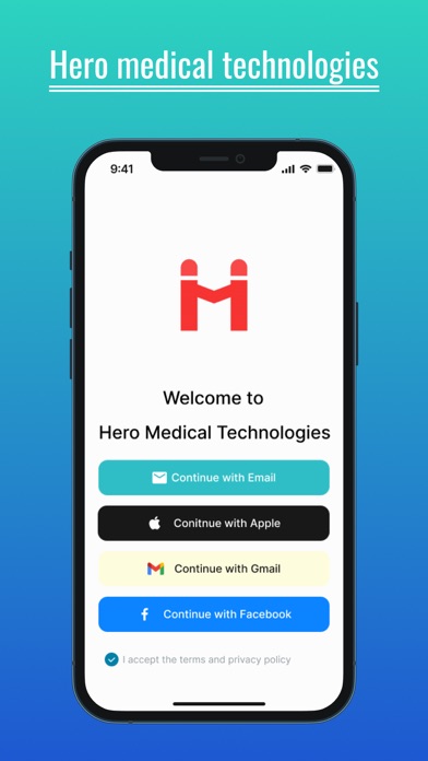 Hero Pain Tracking App Screenshot