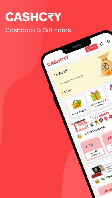 CashCry: CashBack & Gift cards Screenshot