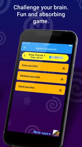 Game screenshot Spiral Crossword apk