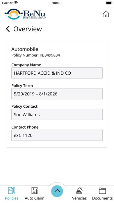 ReNu Insurance Group Online Screenshot