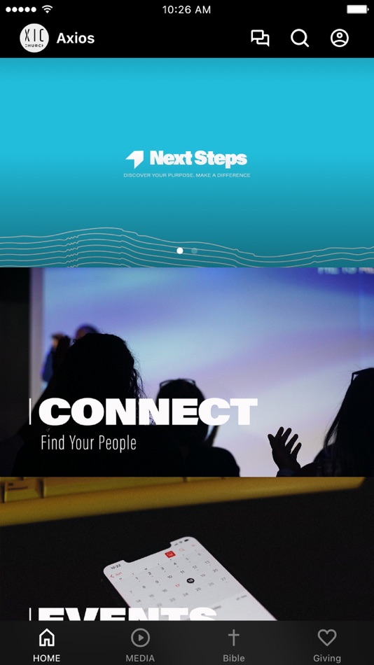 #1. Axios Church (iOS) By: AXIOS CHURCH, INC.