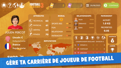 Screenshot #1 pour Football Destiny 3