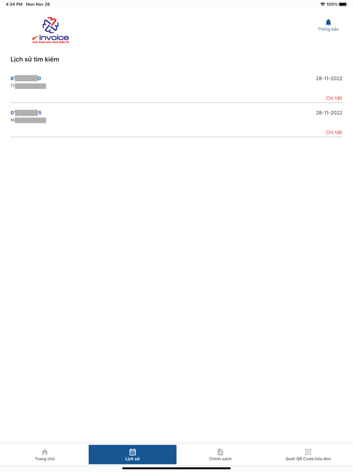 Tra Cứu Mã Số Thuế M-Invoice