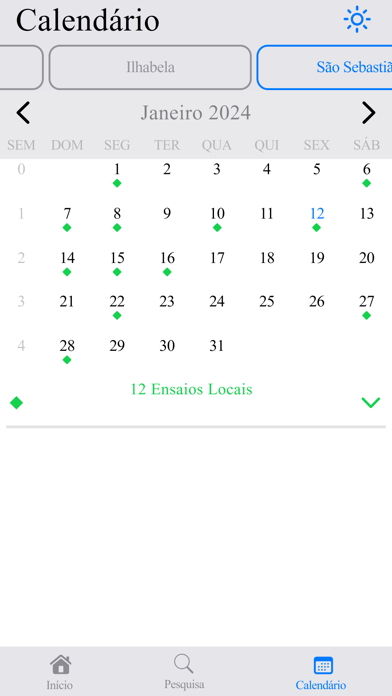 Musical Event Litoral Norte SP Screenshot