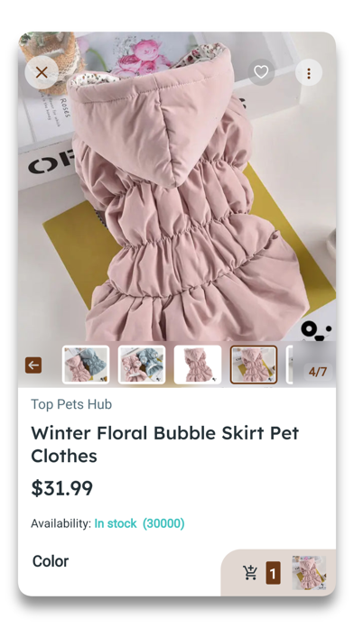 CuddlePaws Pets Supplies Hub Screenshot