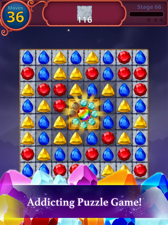 Jewels Magic Mystery Match3