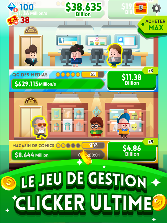 Screenshot #5 pour Cash, Inc. Fame & Fortune Game