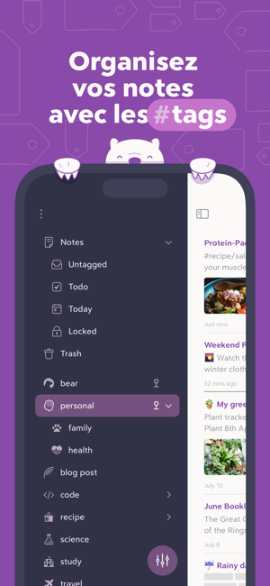 ‎Bear - Notes Confidentielles Capture d'écran