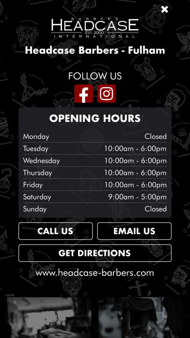 Headcase Barbers Screenshot