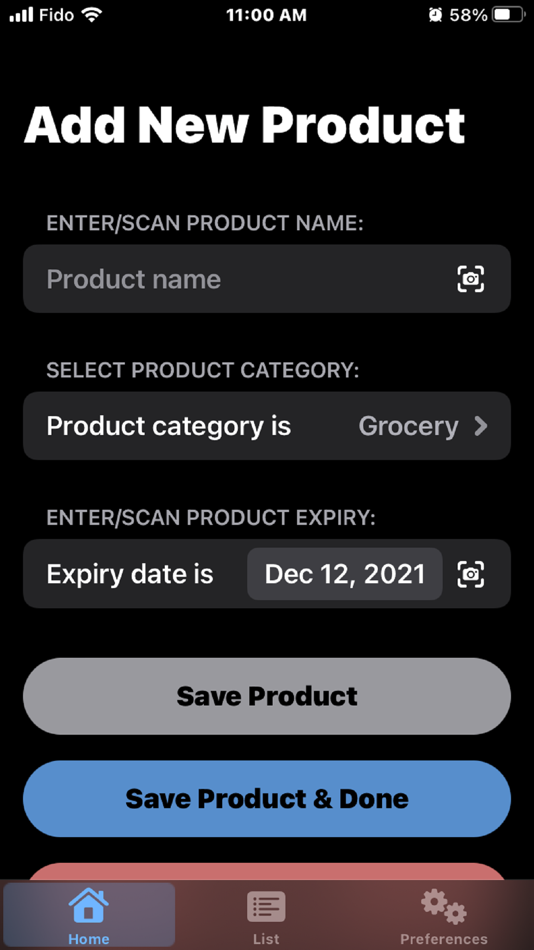 #2. ExpiRemind (iOS) Podle: Saj Panchal