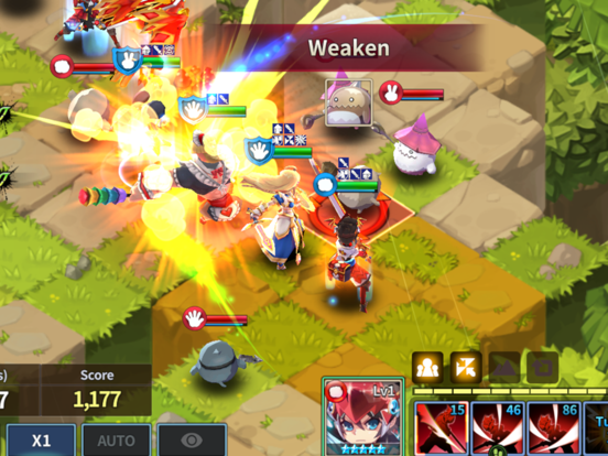 Fantasy War Tactics R iPad app afbeelding 4