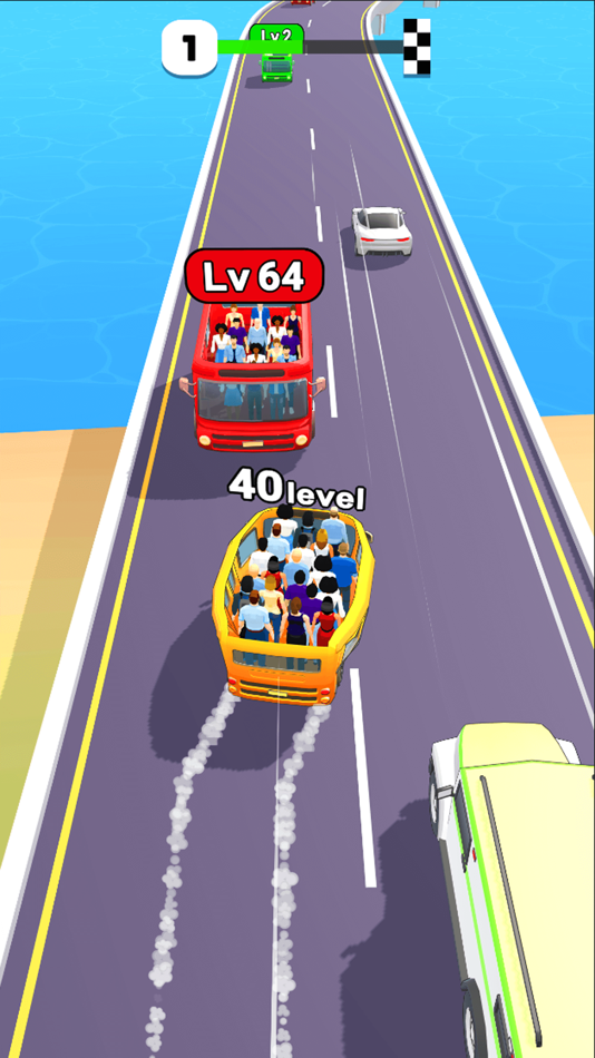 #4. Level Up Bus 3D (iOS) Podle: Xiamen Sixcube Information Technology Co., Ltd.