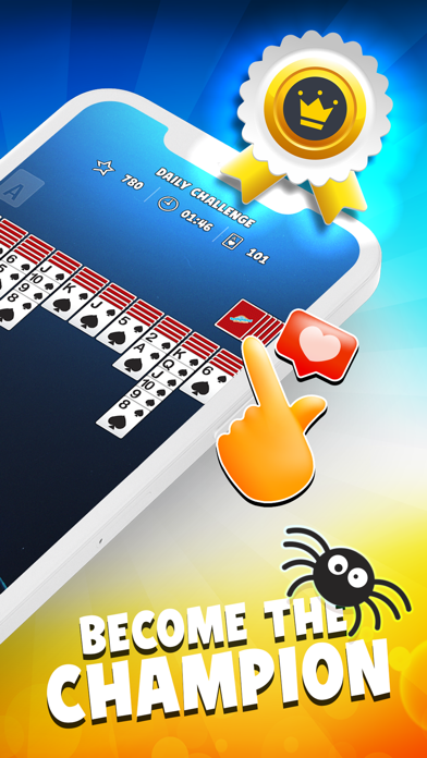 Solitaire Plus Spider Onlineのおすすめ画像3