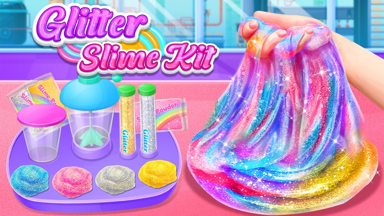 Rainbow Glitter Slime Maker on the App Store