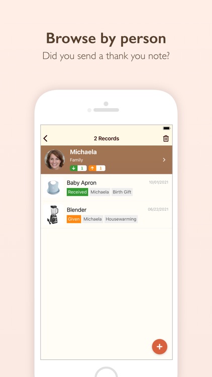 Gift Recorder - Gift List App screenshot-4