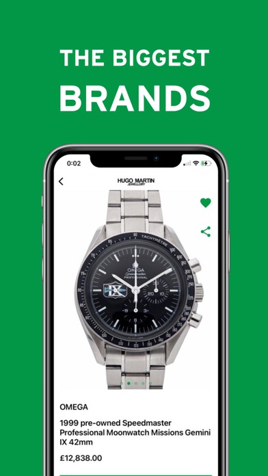 Hugo Martin Luxury Watches Screenshot