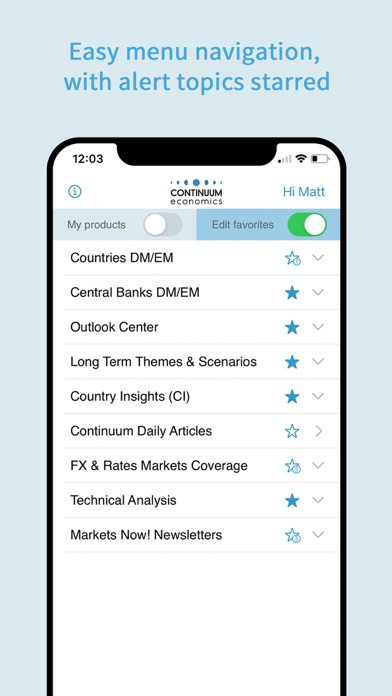 Continuum Economics Screenshot