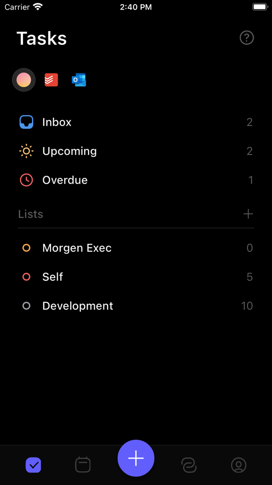 #1. Morgen Calendar & Task Manager (iOS) 由: Morgen