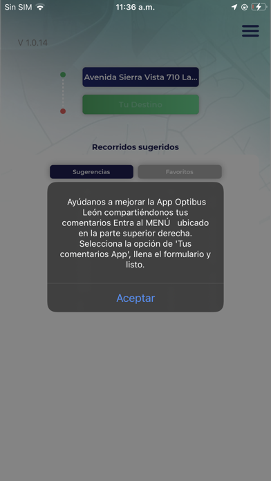OptiBus Leon Screenshot