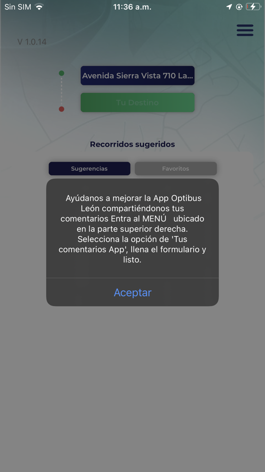 #1. OptiBus Leon (iOS) Podle: NRTec Desarrollos Tecnológicos S.A. de C.V.