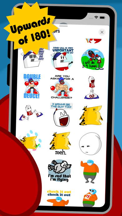 Homestar Runner Stickers Screenshot
