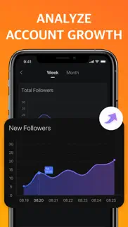 ‎followers tracker reports+ iphone screenshot 4