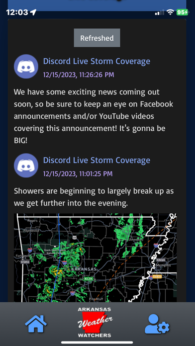 Arkansas Weather Watchers Screenshot