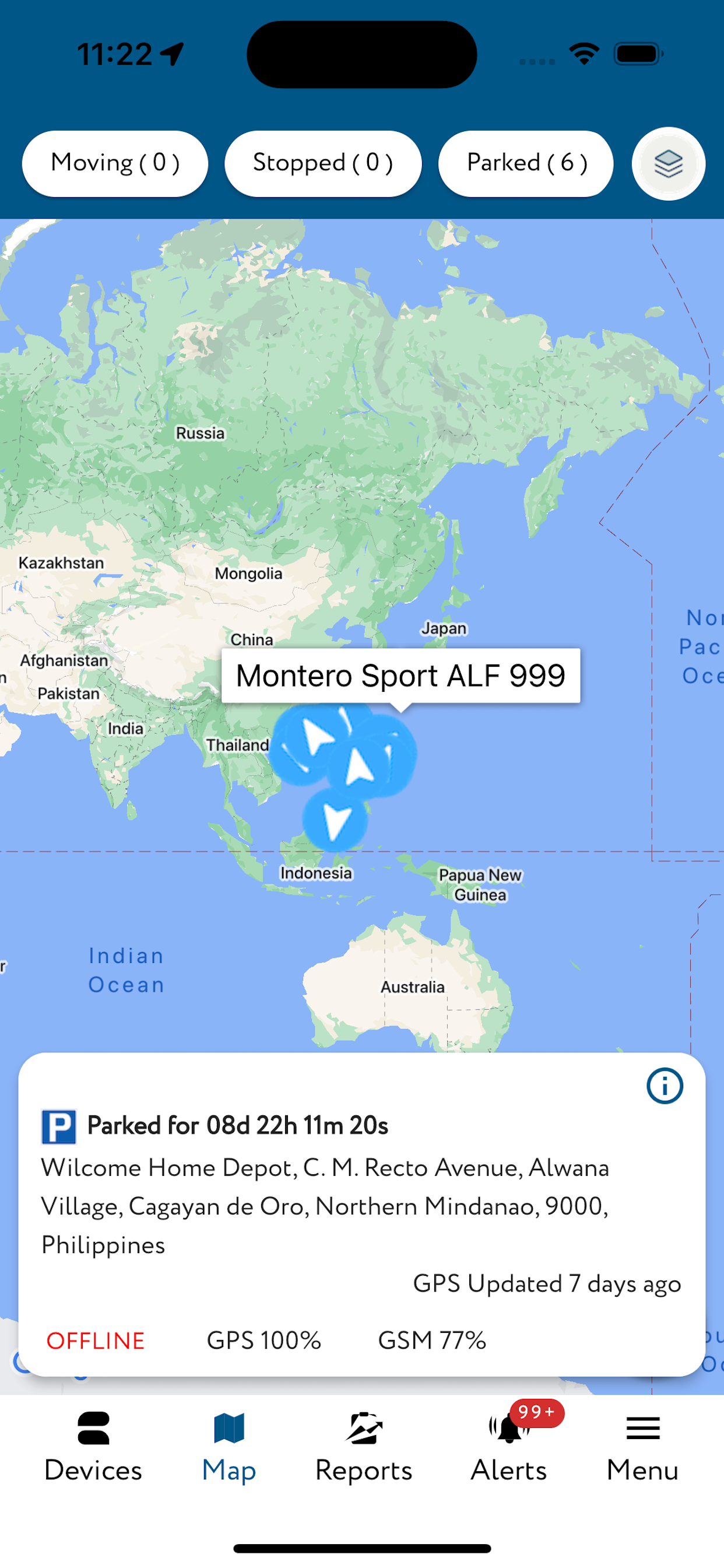 Global GPS Monitor