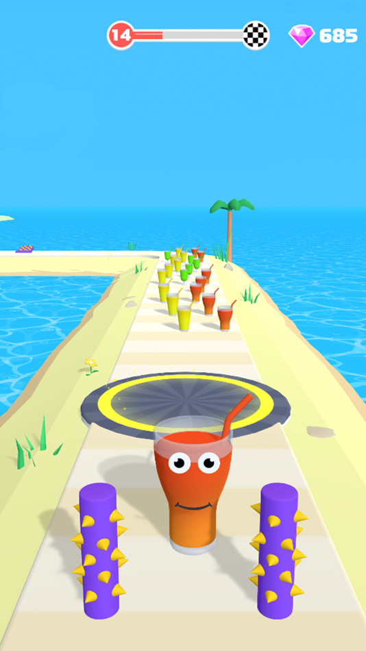 #1. Juice Run (iOS) By: Fun Space Limited
