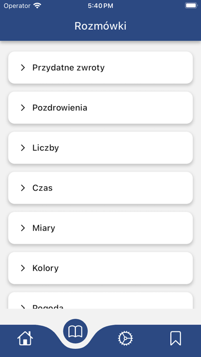 Rozmówki polsko-hiszpańskie Screenshot