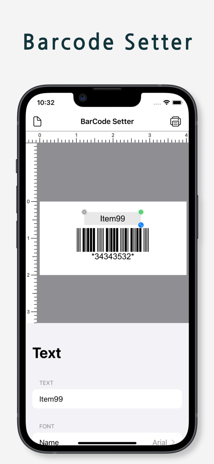 BarCode Setter