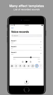 voice changer - change a voice iphone screenshot 1