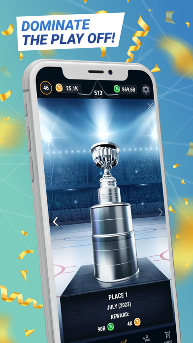 Big6: Hockey Manager NHL Stars Screenshot