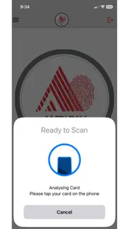 ambisecure biometric enroll iphone screenshot 2
