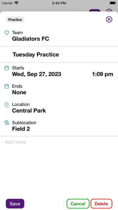 Charlotte Ambush Field Hockey Screenshot