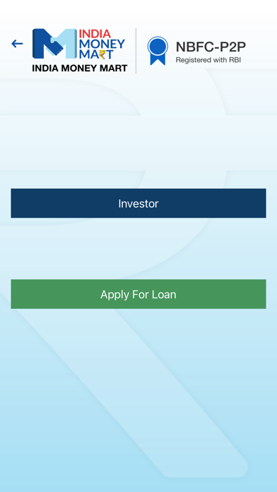 IndiaMoneyMart - P2P Lending Screenshot