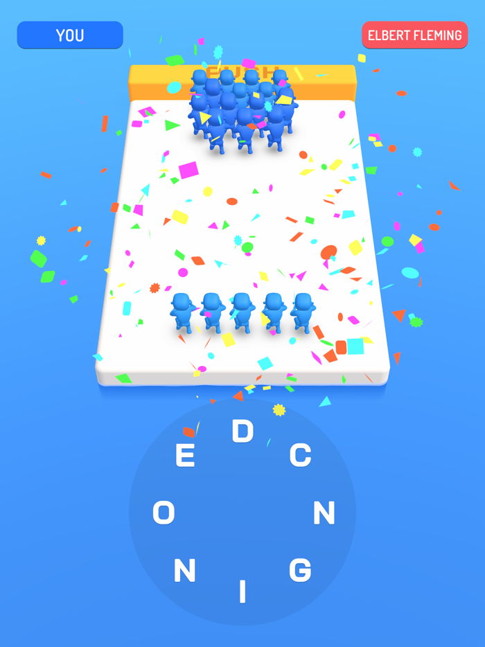 Word Pusher 3D - Ultimate War