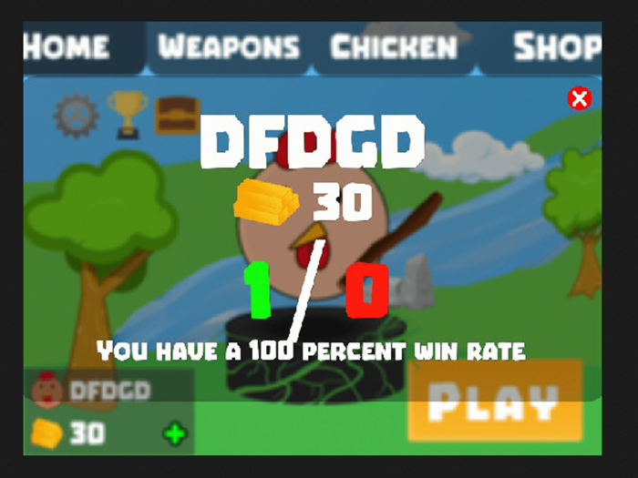 Chicken Fight - I Eat Chicken