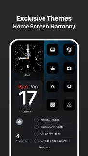 dark aura - aurora dark themes iphone screenshot 2