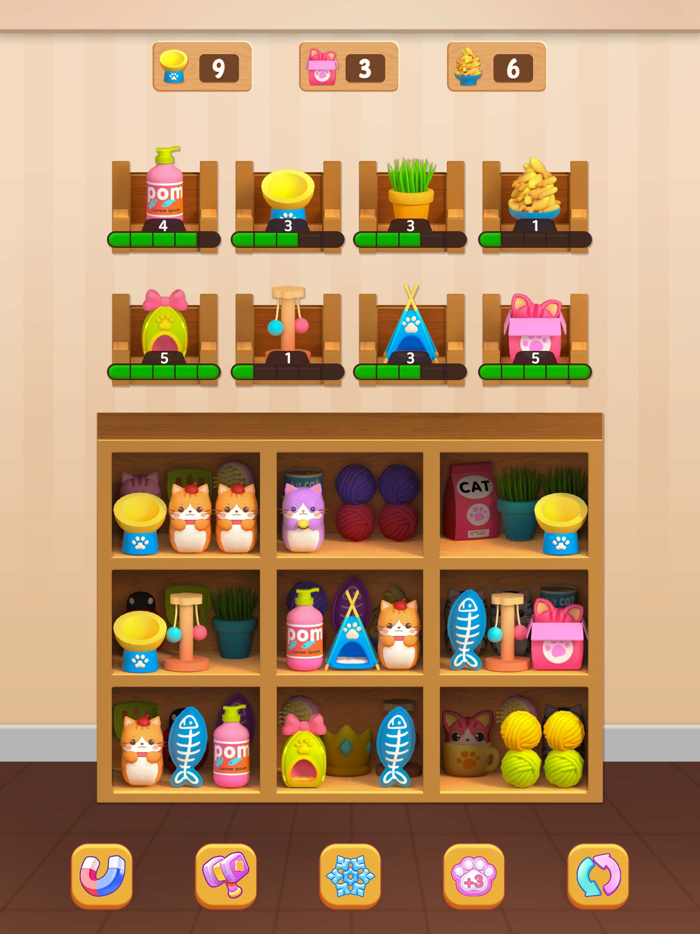 Triple Cat Sort - Goods Master