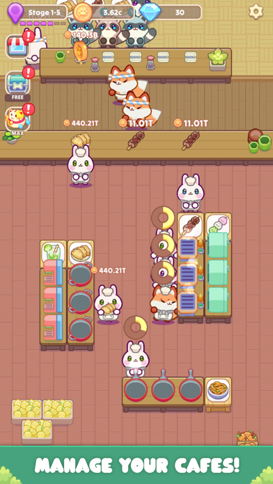 Cozy Cafe: Animal Restaurant Screenshot