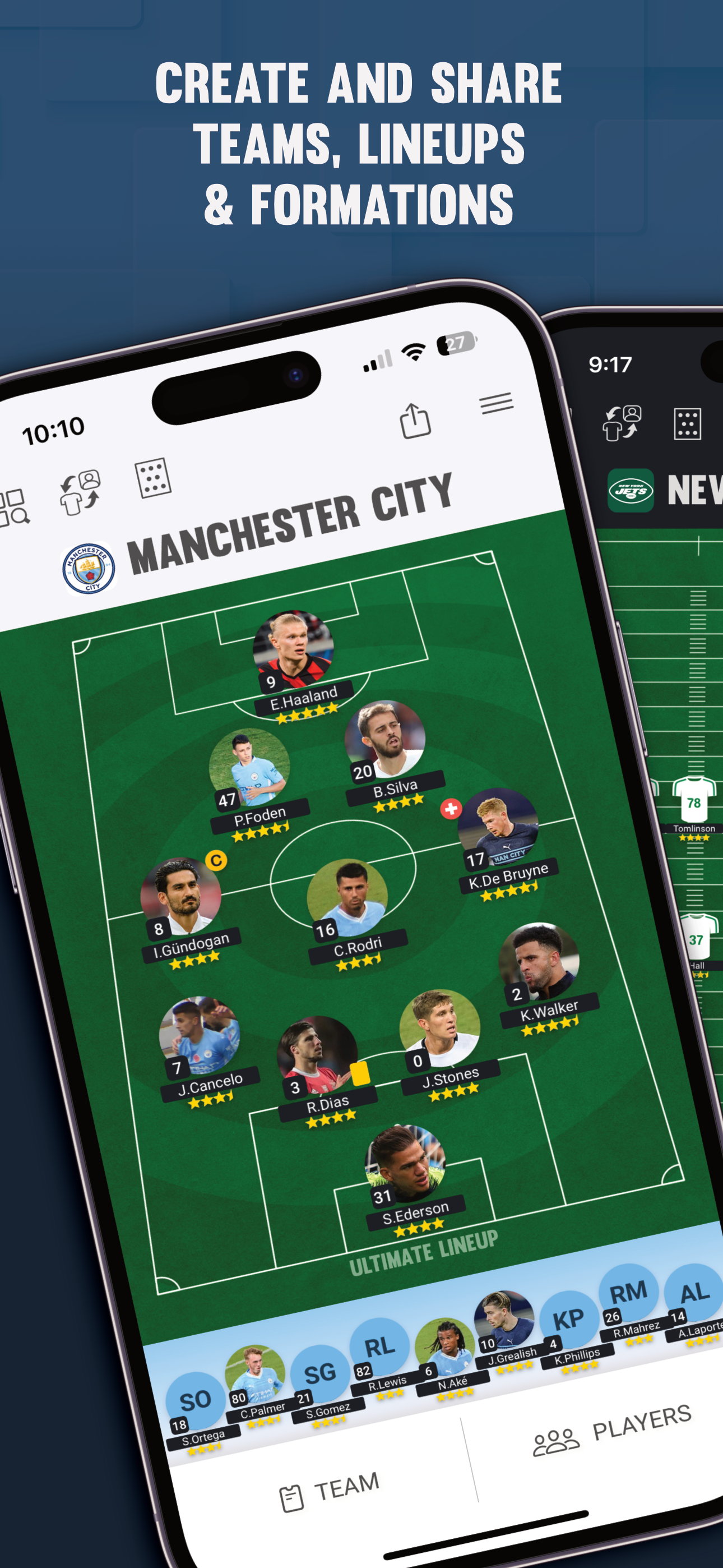 Ultimate Lineup - Formation