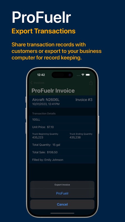 FBO Fuel Management: ProFuelr screenshot-4