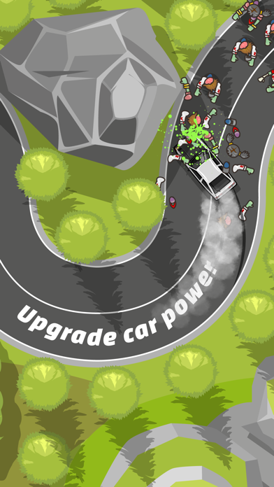 Drift Zombie - idle car racing Screenshot