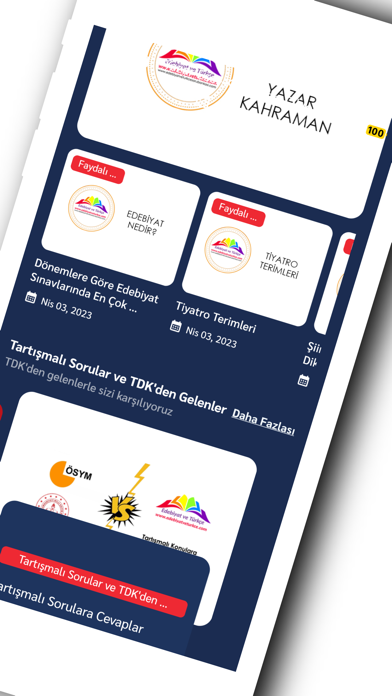 Edebiyathane YKS Dünyası Screenshot